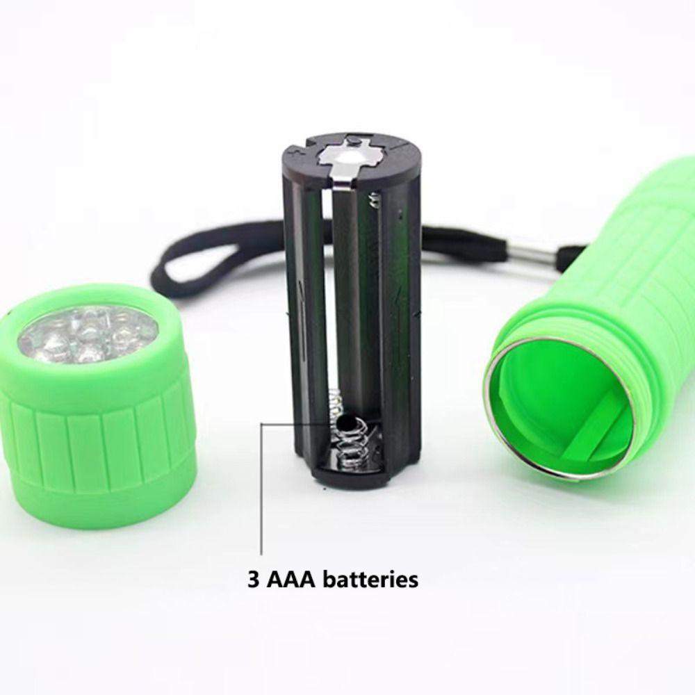 Waterproof LED Flashlight Mini Emergency Lights Portable Outdoor Camping Flashlight