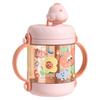 Milk Cup 1-3-6 Years Old Baby Graduated PPSU Drinking Cup Duckbill Straw Cup Training Cup Direct Drinking, Pink 300ml