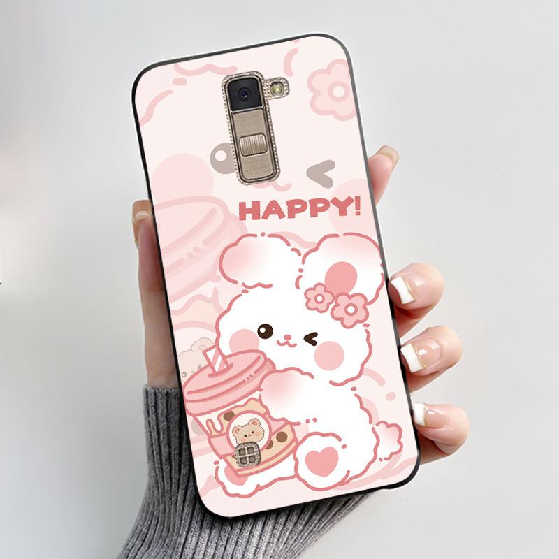 Casing For LG K10 2016 Super-Thin Slim Case Shockproof Bumper Luxury Cute Cool Boys Girls Black Matte Soft Silicone Back Cover