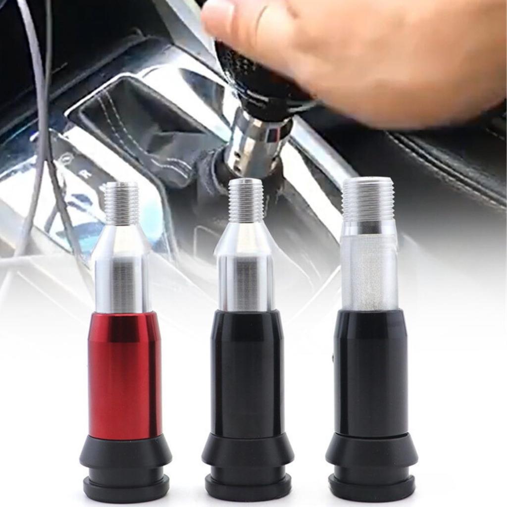 Shift Knob Universal Push Type M12 M18 Shift Lever Extension Gear Shift Aluminum Alloy