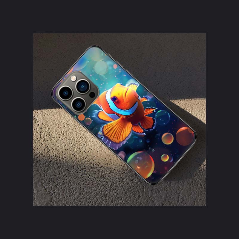 

Clownfish and Sea Anemone Phone Case For Iphone 16 15 Plus 13 12 Mini 17Air 16E 11 14 Pro 17 Pro Max Cover Shell Coque Soft Clea iPhone 16 Pro Max