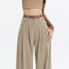 Korean Version of Harajuku High-waisted Straight Jeans Women's Spring and Autumn New Loose Mopping Wide-leg Jeans