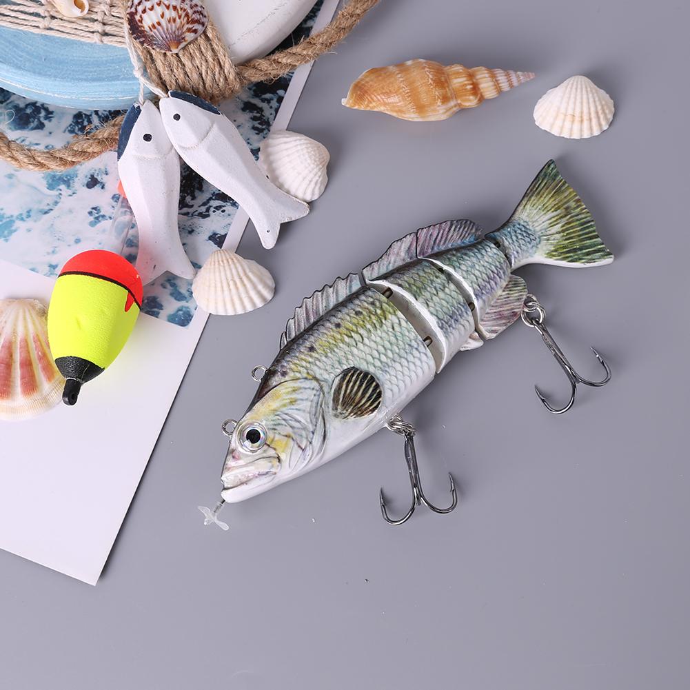 Robotic Fishing Lure Wobbler Electronic Multi Jointed Smart Auto Hard Swimbaits Artificial Jig Wobblers Crankbait Fishing