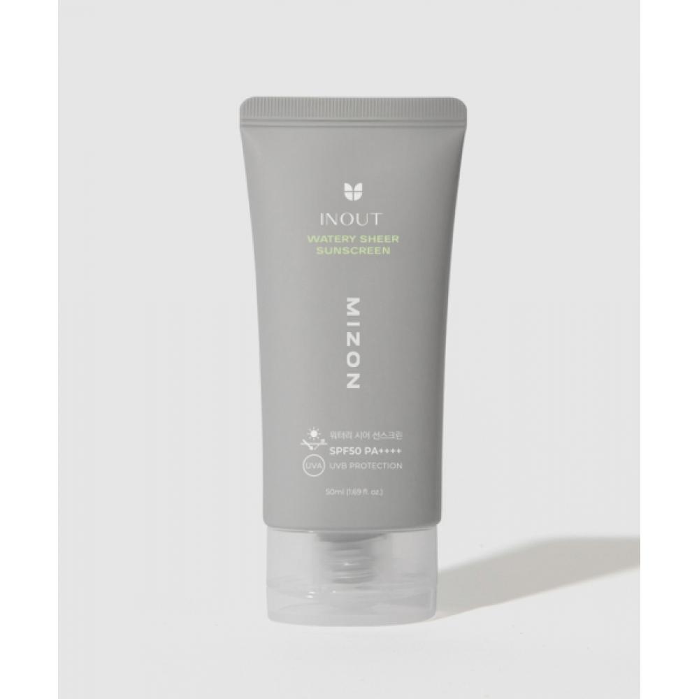 Mizon [2pack] In Out Watery Sheer Sunscreen Spf50 Pa++++ 50ml NONE