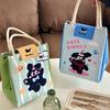 Cartoon Thermal Lunch Bag Animal Pattern Picnic Handbag Portable Cooler Lunch Bag  Travel