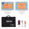 Large Magnetic Aluminum Floor Stand Tactics Board for Coaches with Pen and Eraser