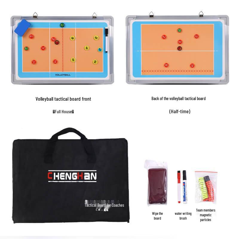 Large Magnetic Aluminum Floor Stand Tactics Board for Coaches with Pen and Eraser