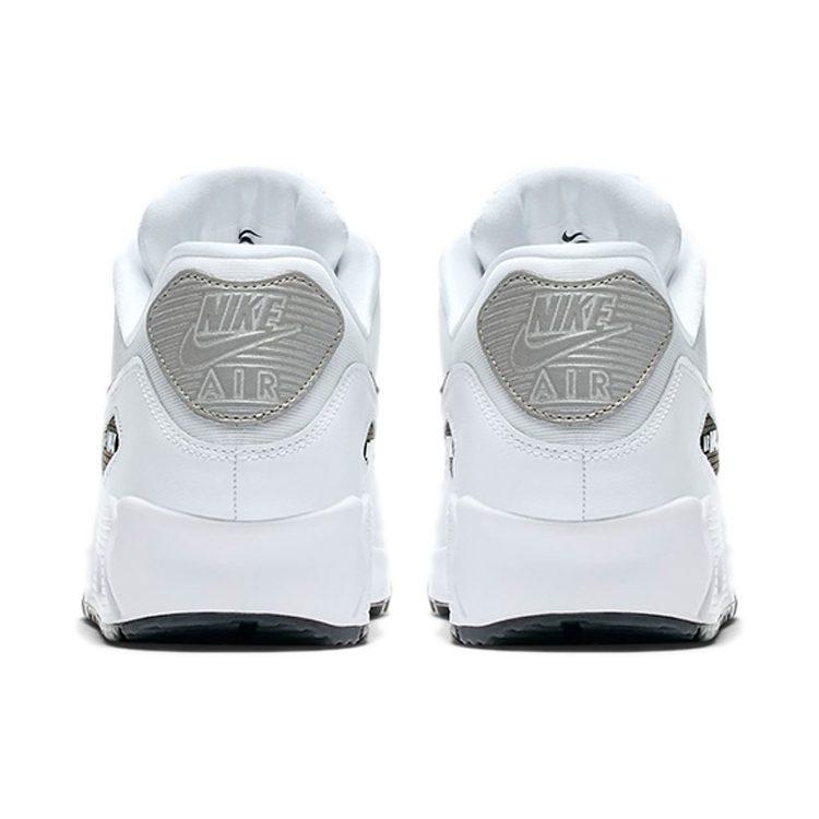 Nike Air Max 90 'White Silver' Women's 325213-137