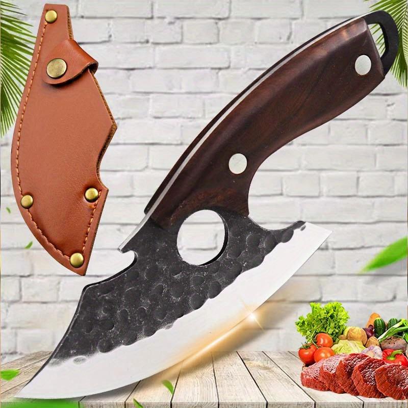 Kitchen Chef Knife Stainless Steel Boning Knife with Knife Sheath Mini Knife Cheese Pizza Small Pocket Knives