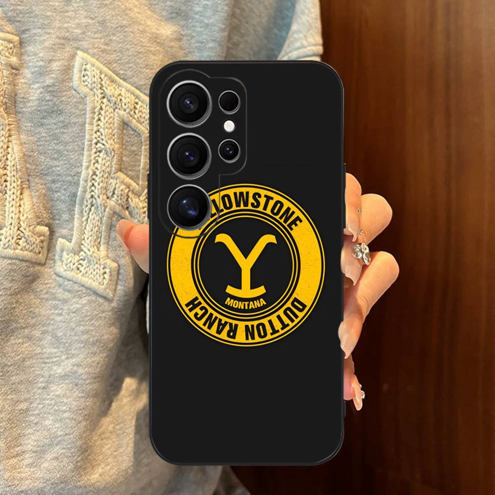 Popular Y-Yellowstone D-Dutton R-Ranch Phone Case For Samsung S 24 fe 25 Ultra plus 20 lite 21 30 22 23 24 22 Ultra 5G Fundas