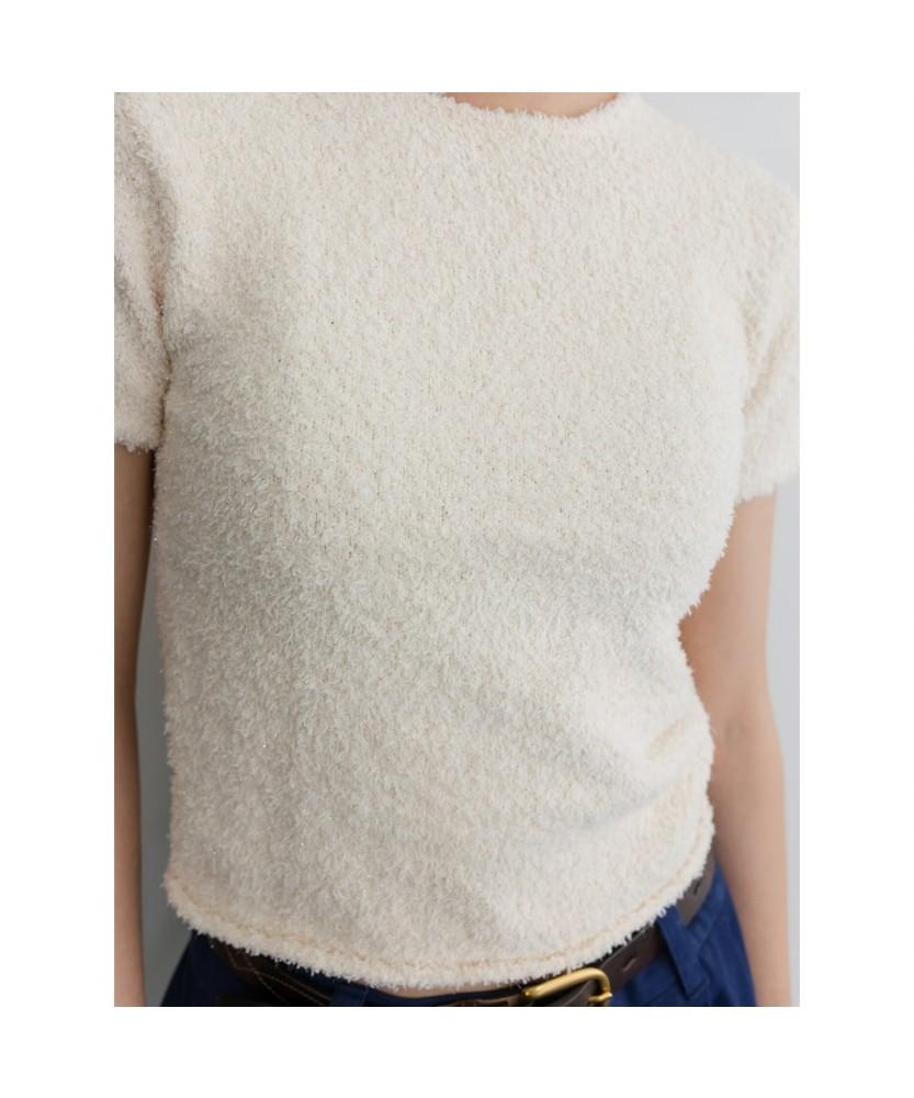 Diaepeocheo Disco Knit Top Ivory (Ta5751A040)
