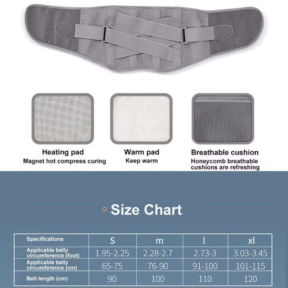 Breathable Lumbar Back Belt Adjustable Lumbar Spine Fixed Belt Lumbar Brace Herniated