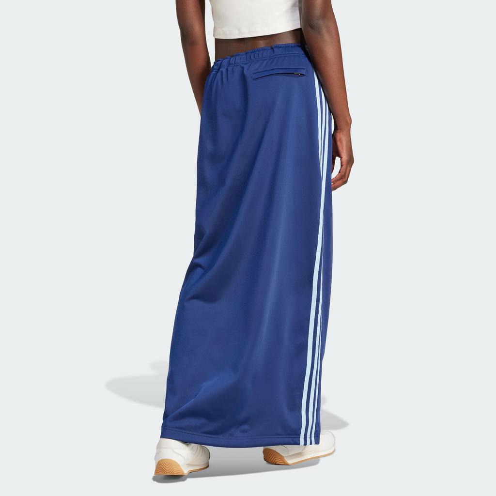 adidas Originals Striped Sports Maxi Casual Dress Women Dress Navy IX3538