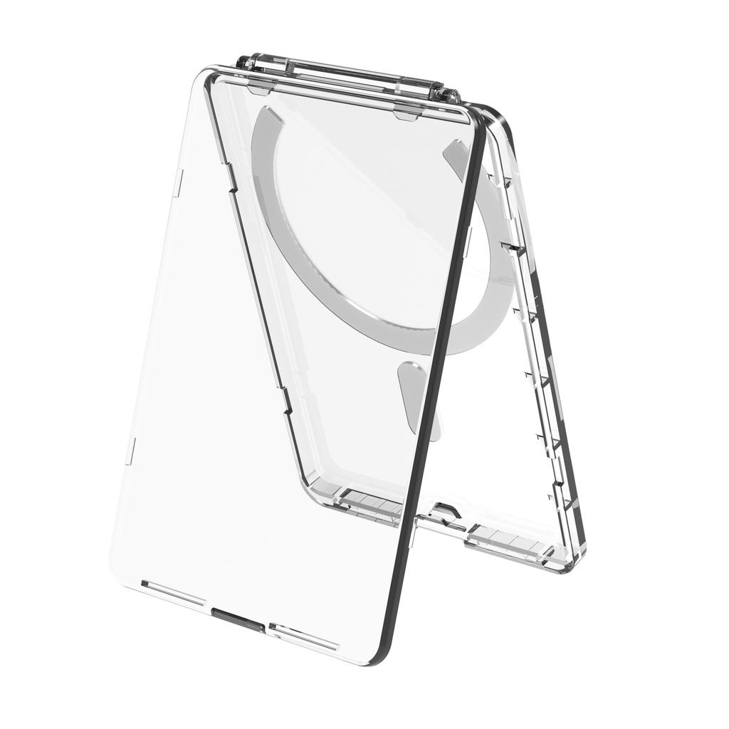 Hot-selling Japan and South Korea Magnetic Card Bag Magsafe Certificate Bank Card Storage Box Mobile Phone Flip Back Sticker Card Cover