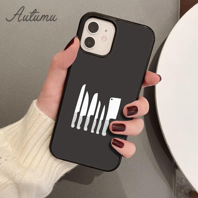 Baking Cook Chef Phone Case for iPhone 11 12 13 14 Pro Max Mini X XR XS SE 2020 6S 7 8 Plus Samsung Galaxy S21 S22 Shell Coque