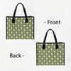 Cute Penguin Print Tote Bag Casual Daily Use Shoulder Handbag Lightweight