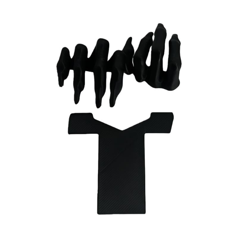 

Plastic Skeleton Hands Bookmarker Fun Assembly Craft Project Bookshelf Room Decoration For Horror Fans чорний