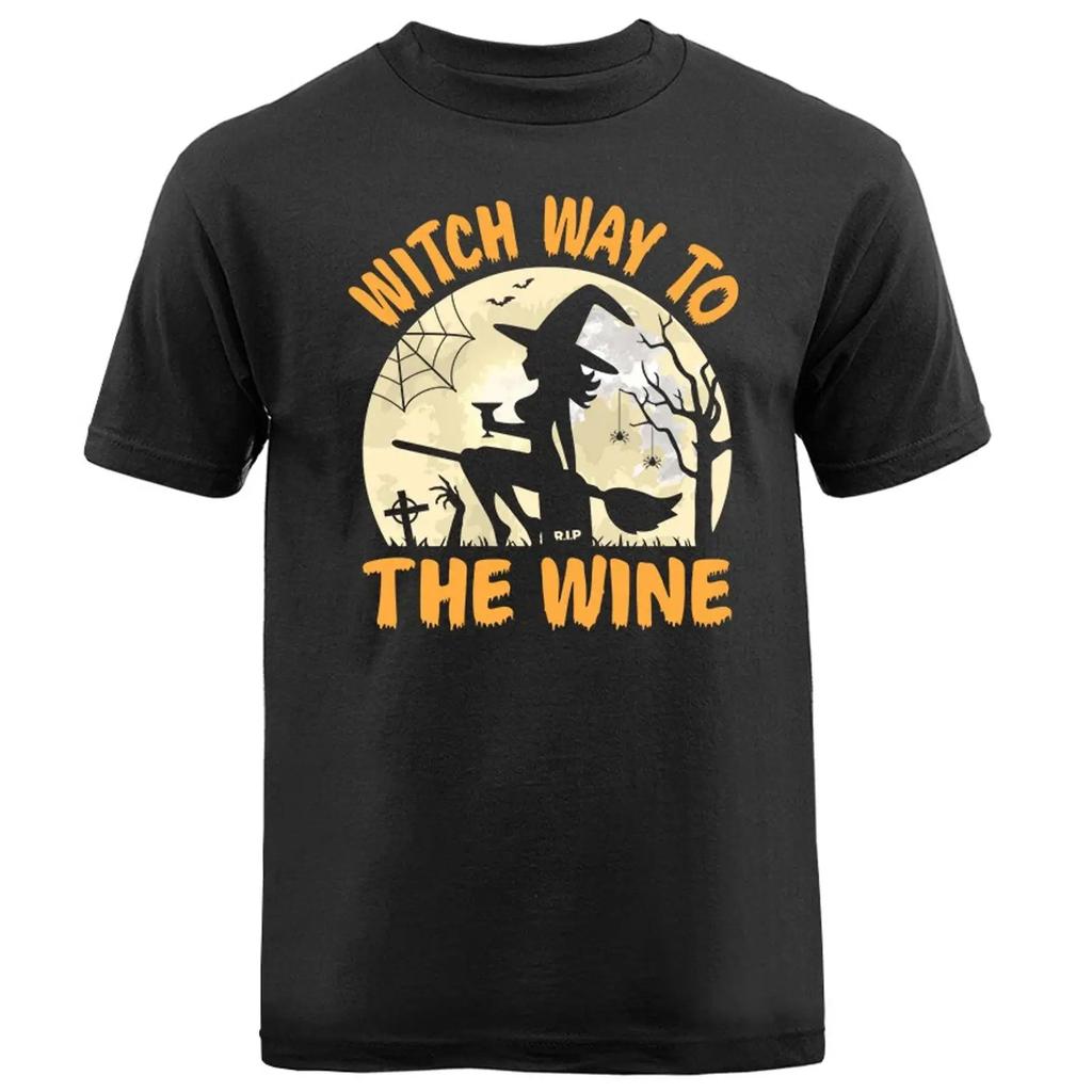 Halloween Costume Creepy Witch Pumpkin Ghost T Shirt Vintage Comfortable Soft Fashion Top For Everyday Wear