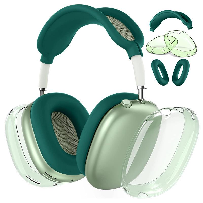 AirPods Max TPU Over-Ear Headphone Protective Case (Three-Piece Set)