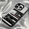 Vintage Trend Trendy Sports Car Mirror Shockproof Phone Case For IPhone 17 17E 16 15 14 13 12 11 Pro Max