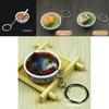 Adorable Simulated Food Mini Bowl Key Chain Pendant Decorations