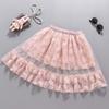 Children's Clothing Girls' Half Skirt Summer Children's Mesh Skirt Long Skirt Girls' Puffy Skirt Lace Pleated Skirt