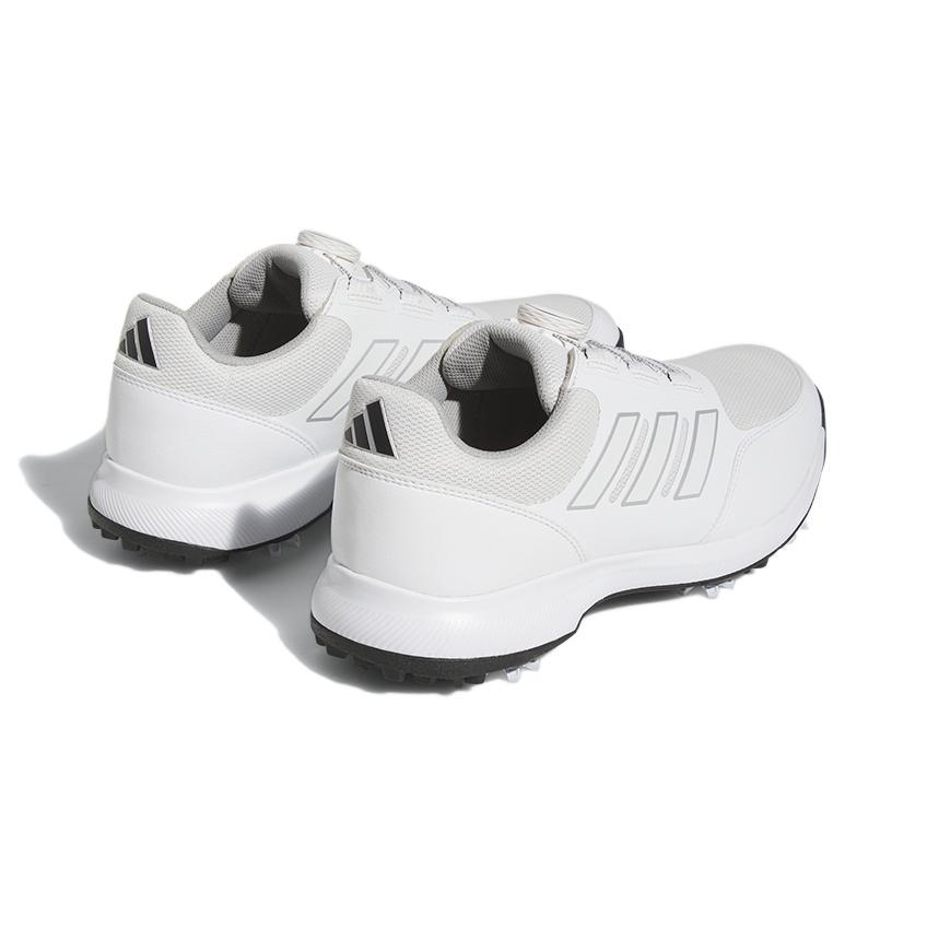 Adidas Tech Response Boa Slip Resistant Durable Lightweight Low Top Golf Shoes Men Sneakers White Silver HQ1210