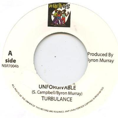 7inch Record TURBULENCE / FANTAN MOJAH - Unforgivable / Jah Bless I INSR7004 In The Streetz 2011 UK Reggae, Ska & Dub