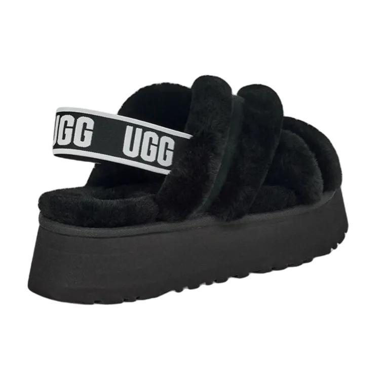 UGG Disco Black Women's (Unisex) One-Strap Sandals 1121550 BLK