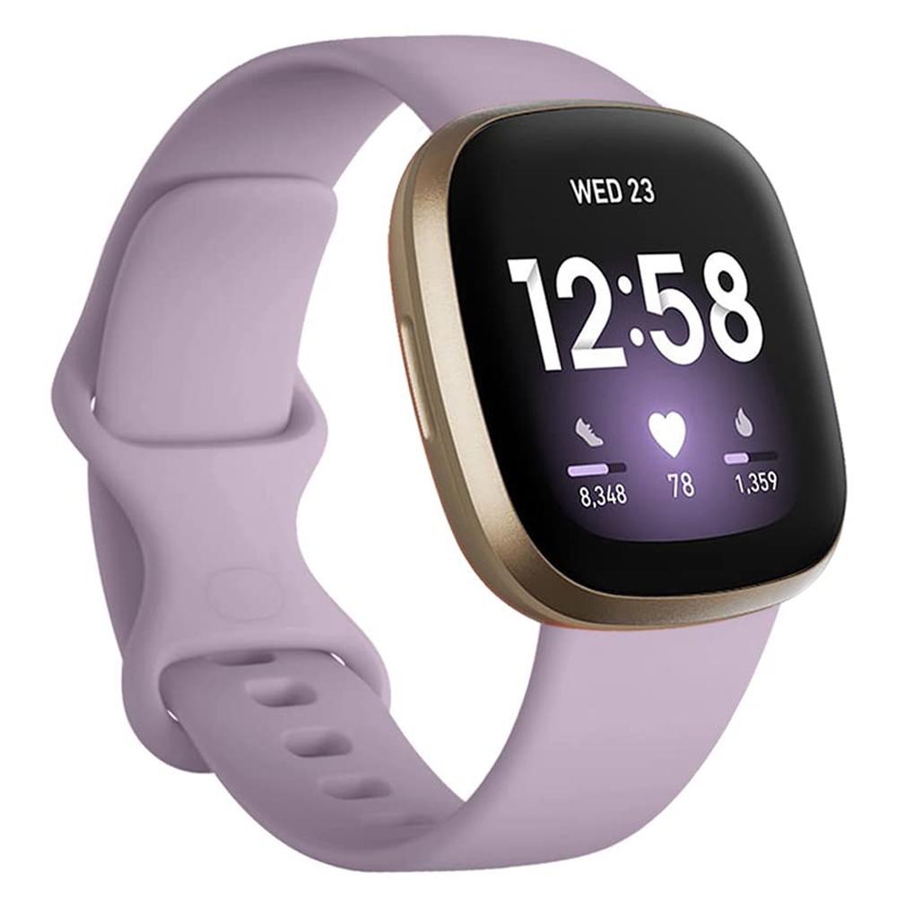 silicone Strap for Fitbit Versa 4 3 Sense 2 band Smartwatch Accessories replacment wristband Sport Bracelet Fitbit Versa 3 Strap