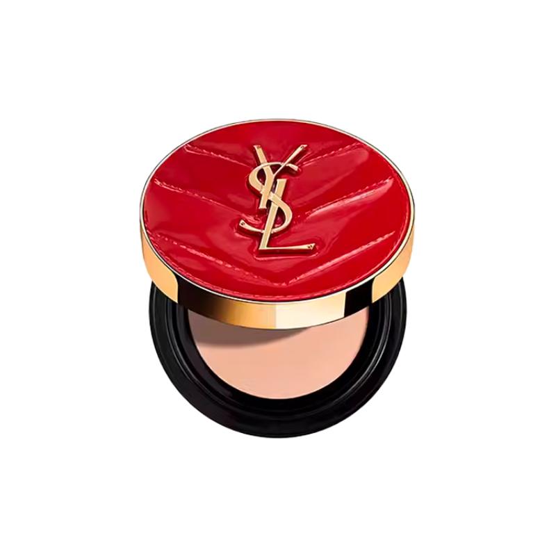 SAINT LAURENT Patent Leather Limited Edition Air Cushions Clear Dewy Skin Flawless 12g Gentle