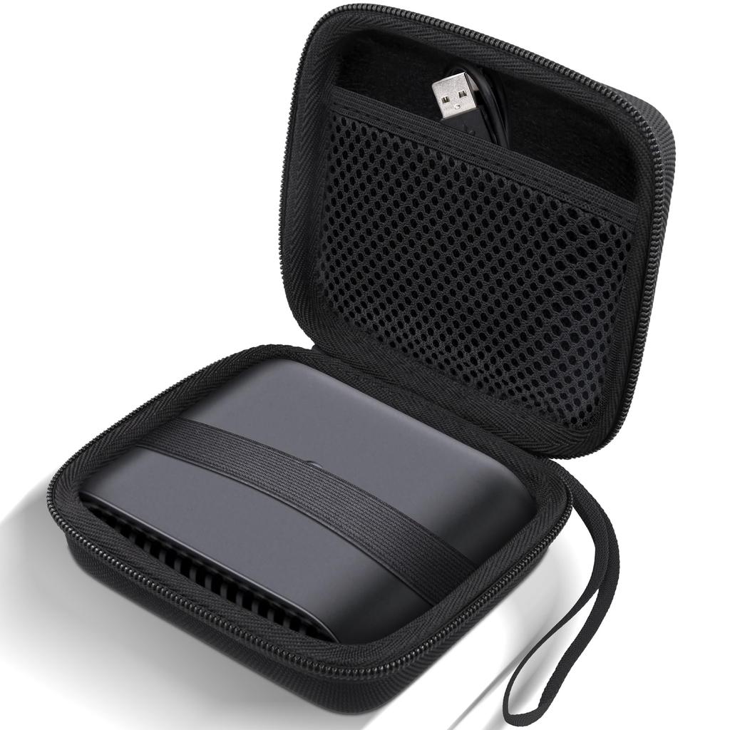 (Case Only) Storage Case for TP-Link WiFi AX1500 Wireless LAN Router TL-WR1502X/A, Black - Aenllosi