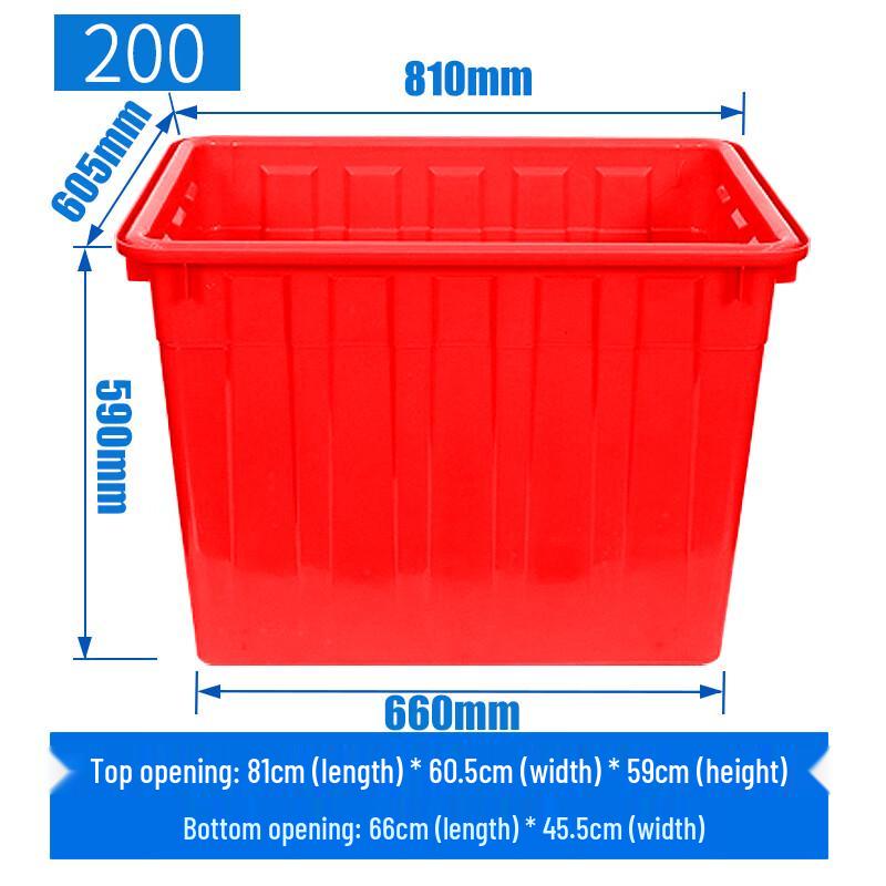Lilang Heavy-Duty Plastic Storage & Turnover Box