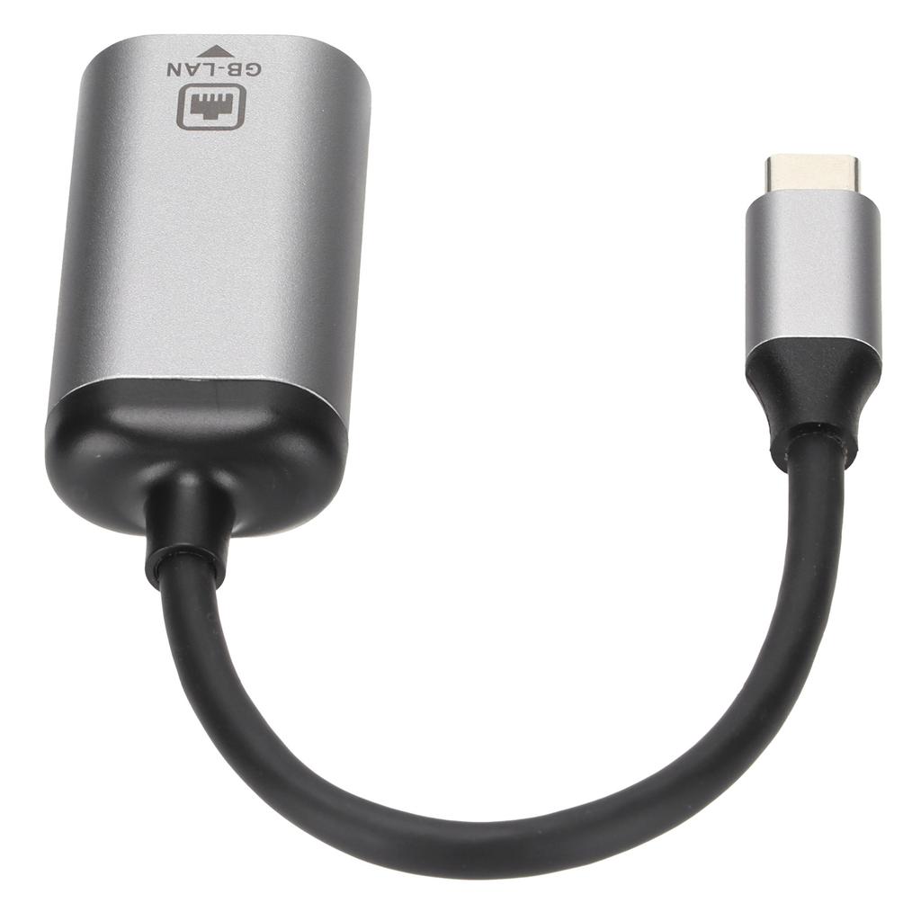 JORINDO Ethernet Adaptörü Sürücüsüz Kolay Kullanım TypeC Arayüzlü USBC Ethernet Adaptörü Telefonlar Bilgisayarlar Tabletler İçin(USB C