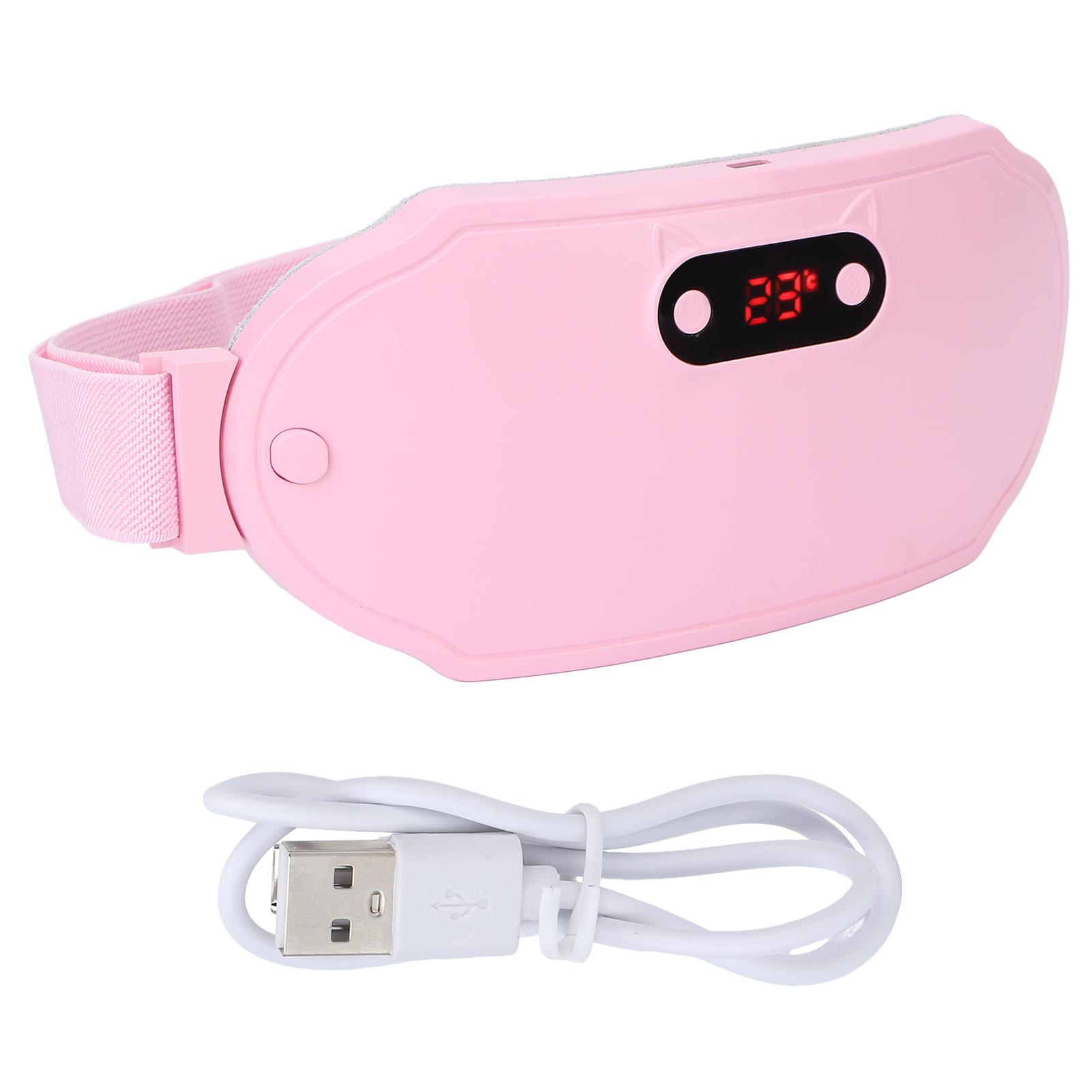 

Женский менструальный согревающий пояс, быстрый нагрев, горячий компресс, 6 передач, вибрационный электрический пояс для массажа талии