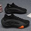 Summer Breathable Fly-woven Mesh Men's Shoes Non-slip New Mesh Sports Socks Casual Basketball Shoes Sports Shoes