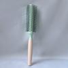 Super Hair Brush Plastic Barrel with Nylon Bristles with Anti Slip Handle Small Volumizing Hair Brush Comb