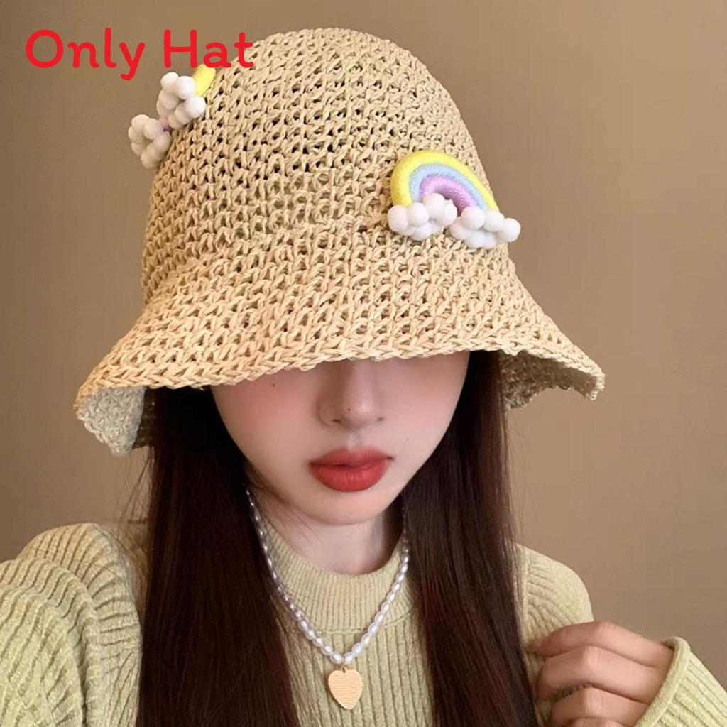 Chapeau de paille d'été à larges bords pour la protection solaire et l'amincissement du visage sans effort