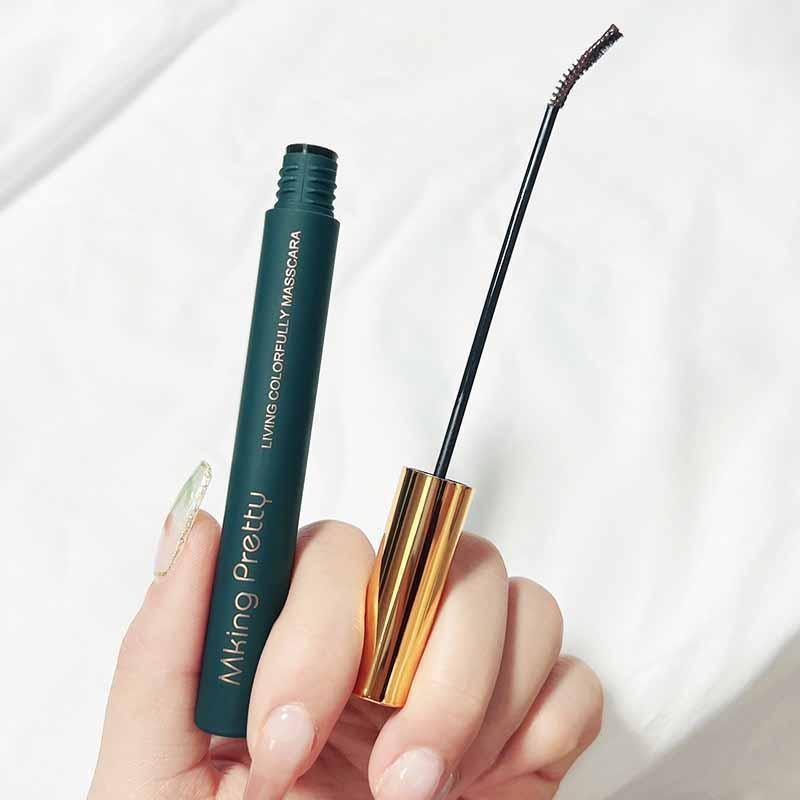 1Pc Eyelashes Silk Fiber Lash Mascara for Eyelash Extension Black Thick Eye Lashes Curler Cosmetic Make Up Tool 4 Colors Optional