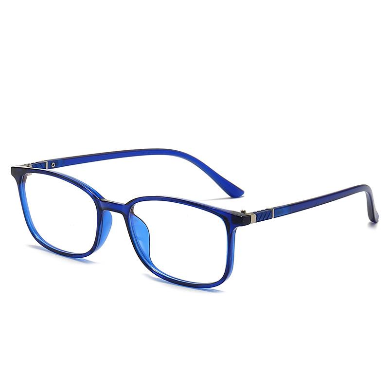 2305 Xiaohongshu Same Frame Glasses Men And Women Han Chao Square Frame Small Frame With Degree Anti-Blue Myopia Glasses