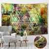 India Mandala Tapestry Wall Hanging Boho Decor Wall Cloth Tapestries Psychedelic Hippie Night Moon Tapestry Mandala Wall Carpet