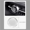 1pc Car Interior Clear Crystal-clear Epoxy Engine Ignition Start Stop Switch Push Button Sticker Cover Trim Invisible Protective Film Accessories