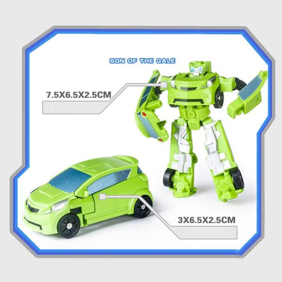 Caihezhi Transformation Car Action Figure Robot Deformation Jucărie pentru copii de colecție