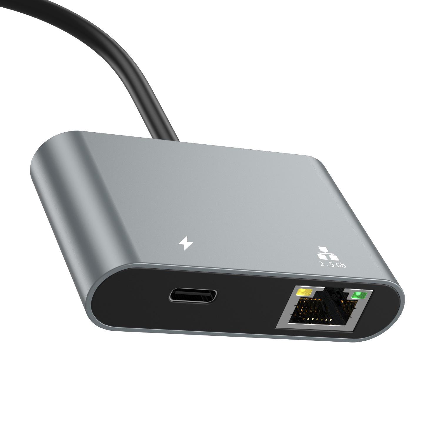

USB-C to 2.5G Ethernet Adapter & 100W PD Charging Dock
