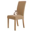 Waterproof Chair Cover Dining Room Stretch Chair Covers for M Large Chair Polar Fleece Seat Slipcovers for Party Wedding Home
