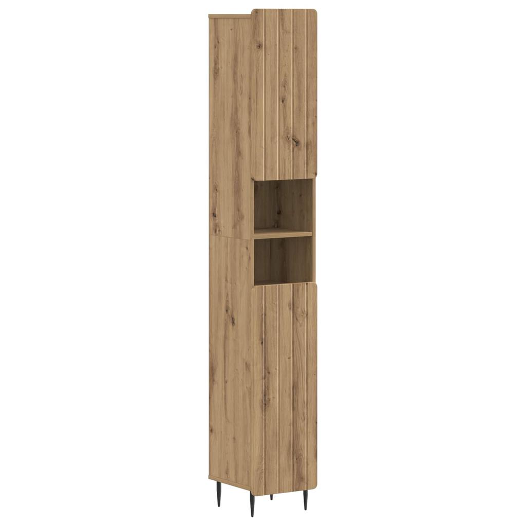 2 Piece Bathroom Cabinet Set ZWOLLE Artisan Oak