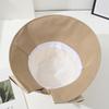 Women Big Bowknot Bucket Hat Solid Color Wide Brim Sun Protection Fisherman Panama Cap Sweet Girl Female Travel Beach Visors Hat