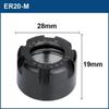 1Pcs High Precision Chuck Nut A/M/UM Type CNC Metalworking Clamping Nut ER 11/16/20/25/32/40 For CNC Lathe Milling Bit Holder
