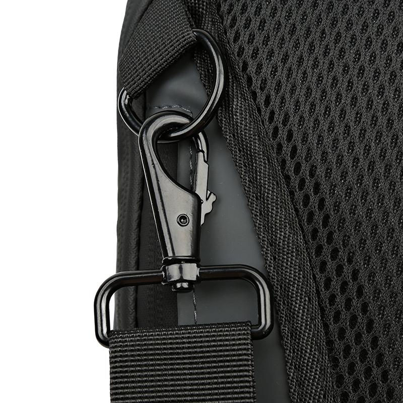Men's Chest Bags Cloth Casual Crossbody Bag Sports Messenger Bag Travel Outdoor Waterproof Shoulder Bags Sling Bag Waist Bag