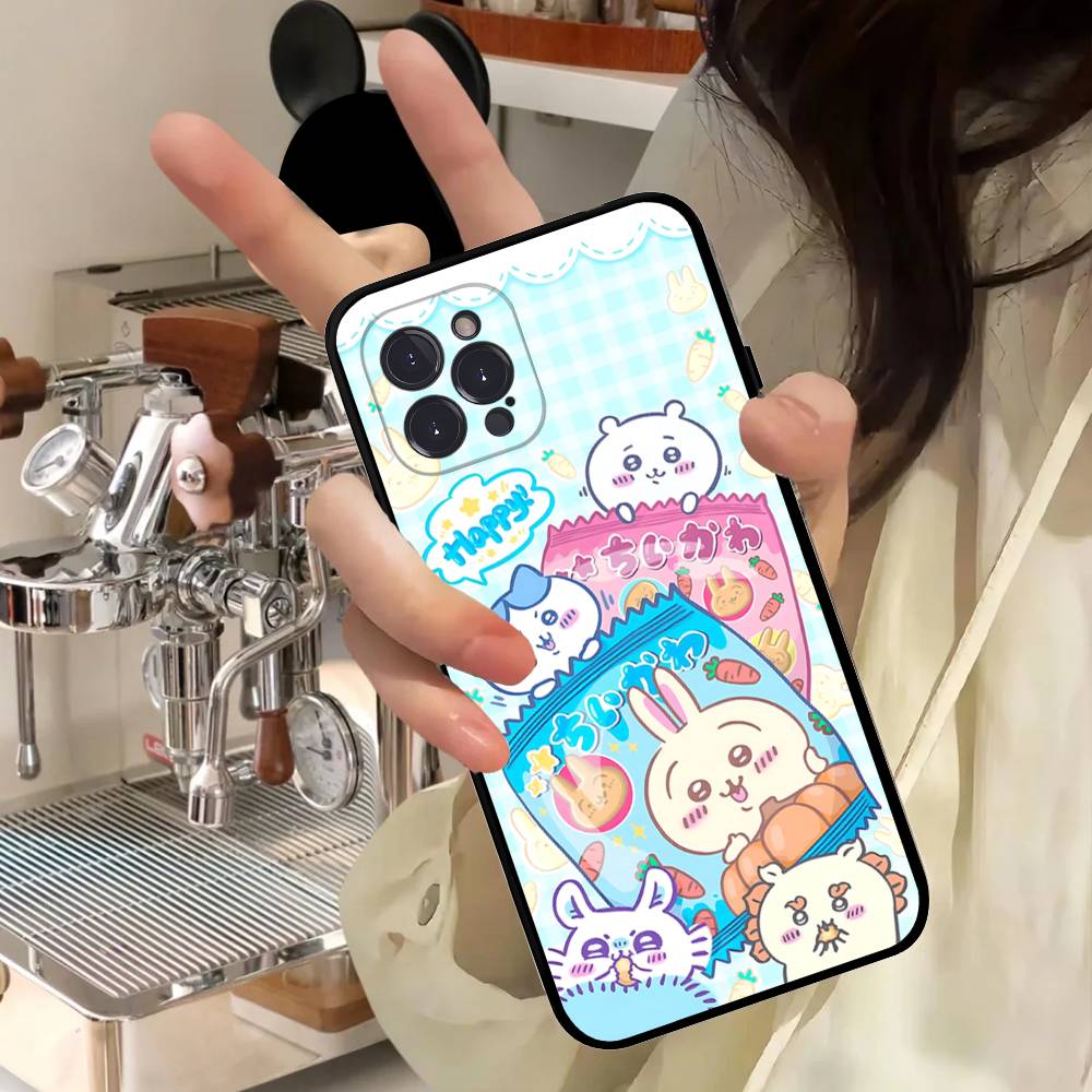 Cute C-chii-kawaS Phone Case For IPhone 16 11 12 13 14 15 17 Pro Max Plus 16E Silicone Cover
